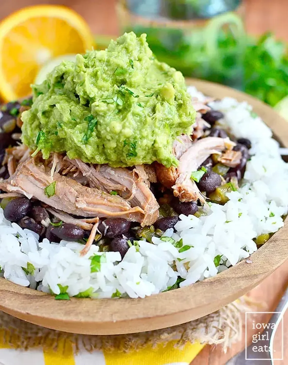 Crock Pot Mojo Pork with Cuban-Style Black Beans