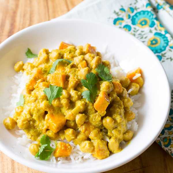 Crockpot Chickpea Curry