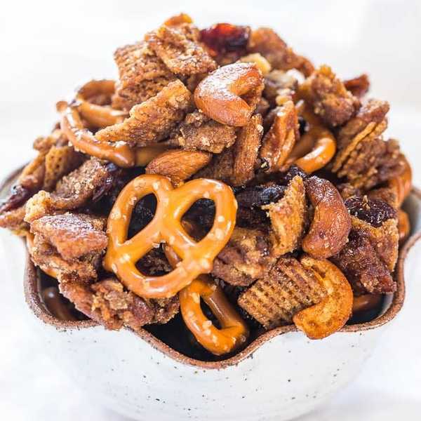Crockpot Maple Pumpkin Spice Chex Mix