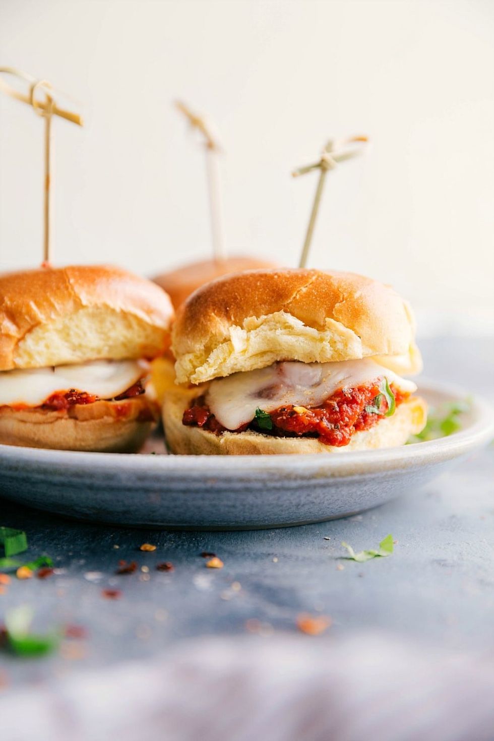 Crockpot Meatball Sliders