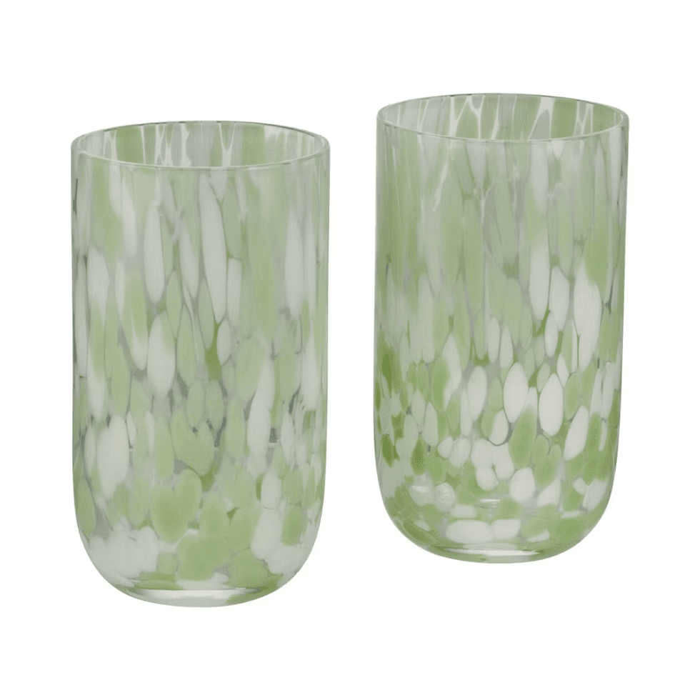 Crofton 2 Pack Confetti Tall Glassware