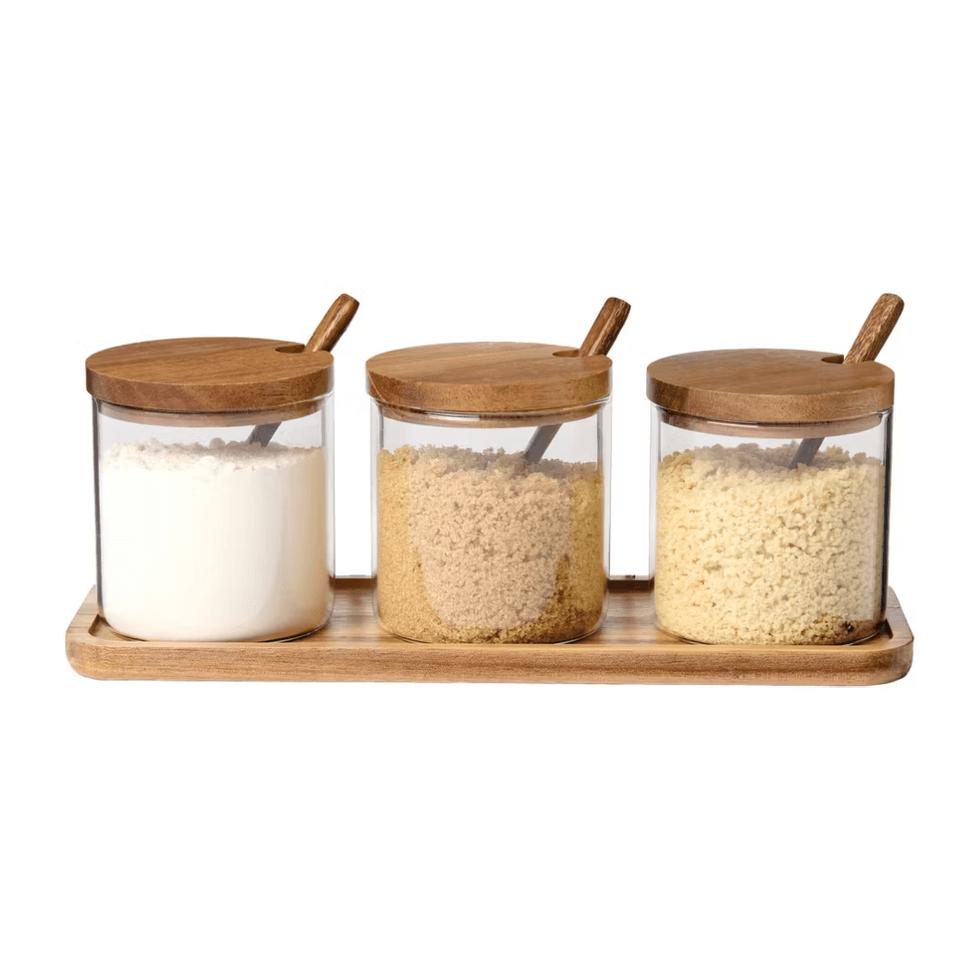 Crofton 3 Pack Glass Spice Cellars