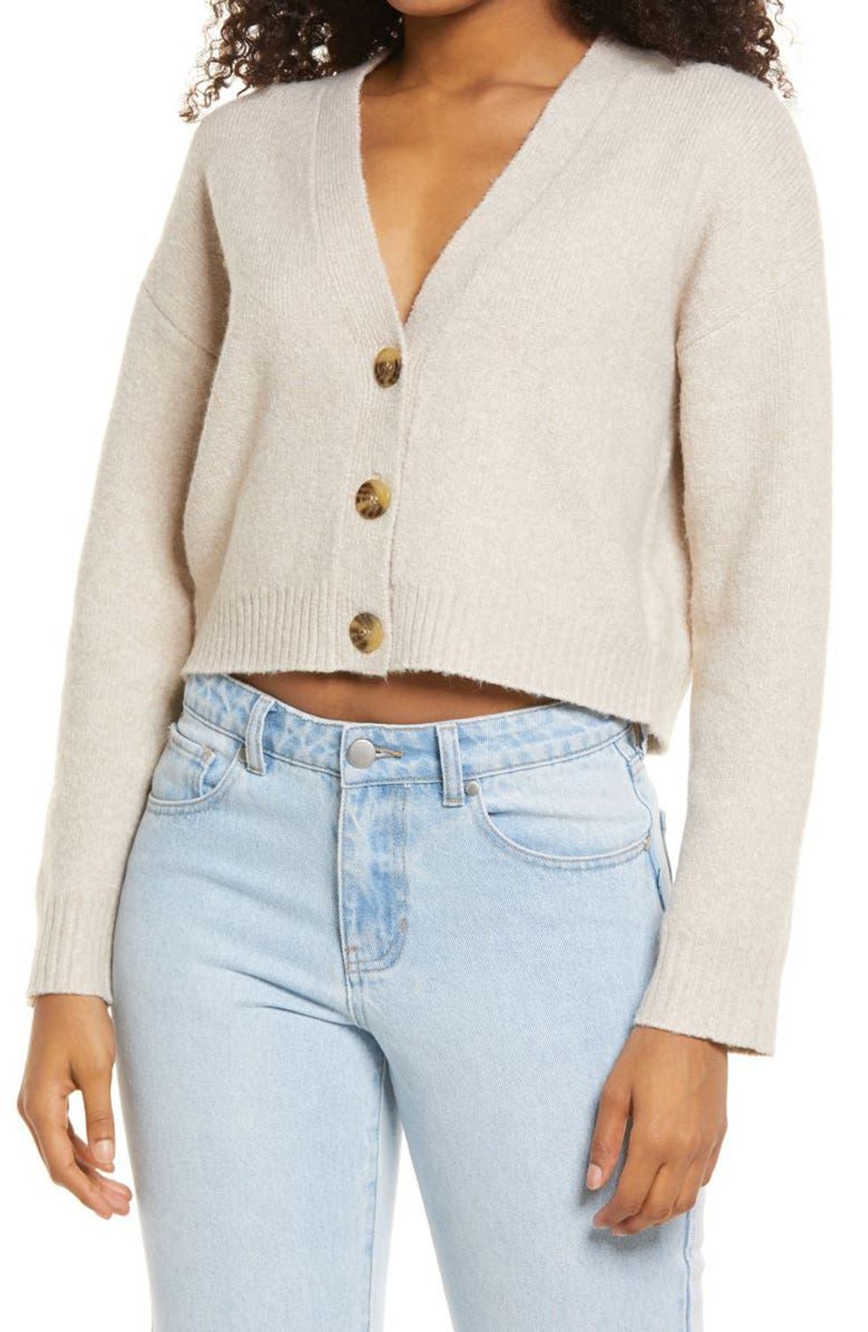 cropped cardigan