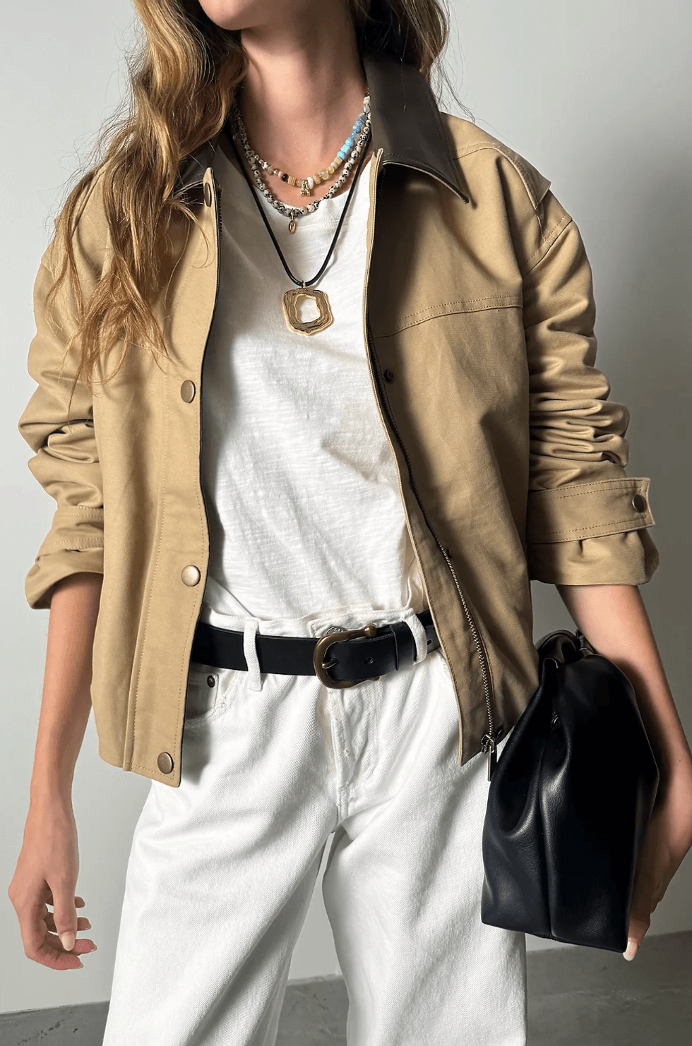 Cropped Utility Jacket