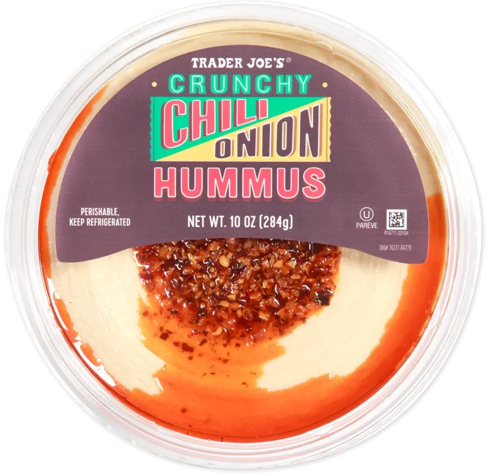 Crunchy Chili Onion Hummus