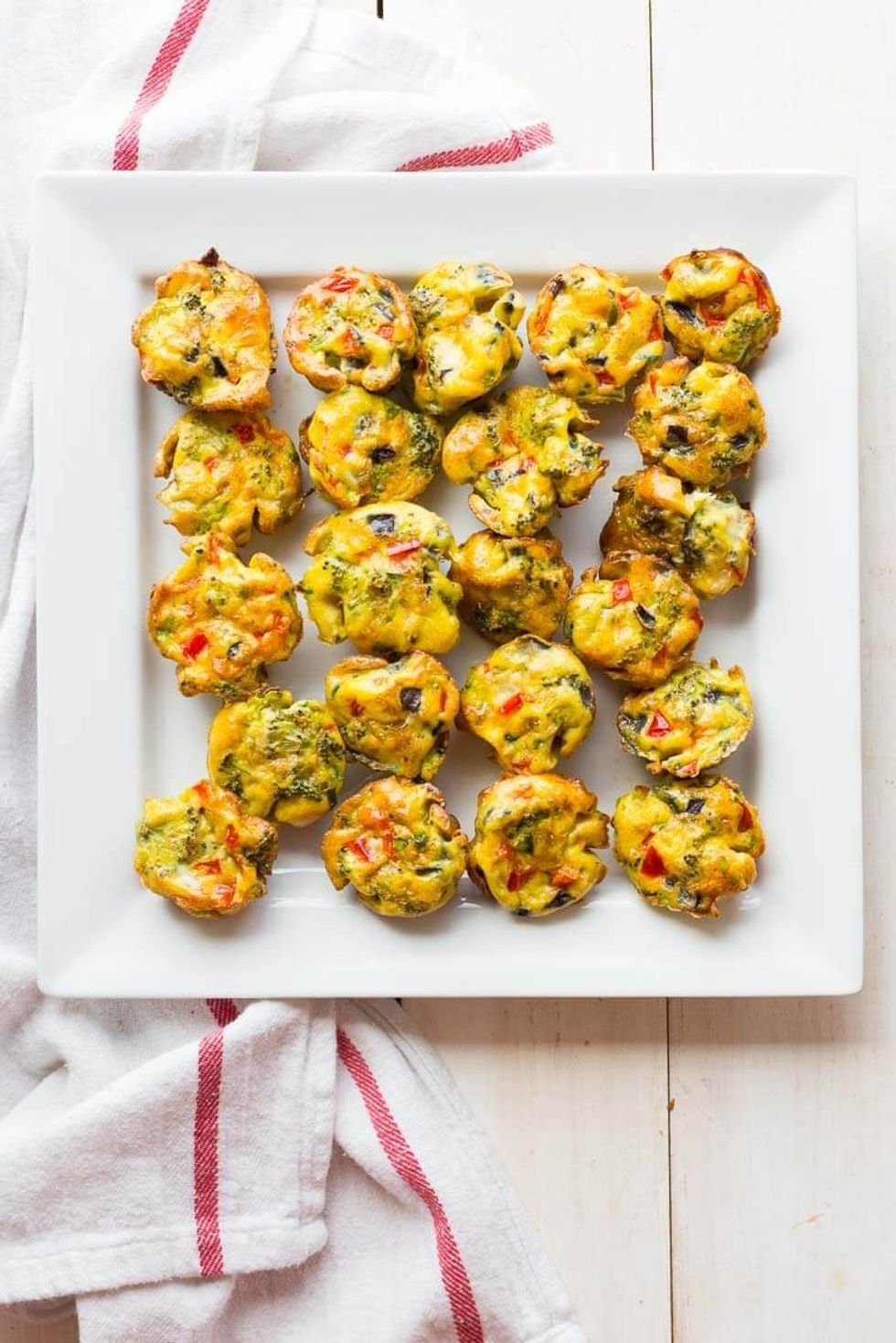 Crustless Jalape\u00f1o Mini Quiches