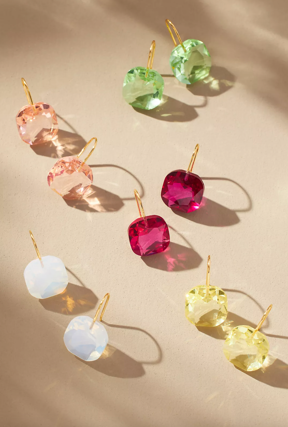 crystal earrings