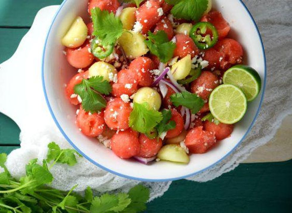 Cucumber Watermelon Salad
