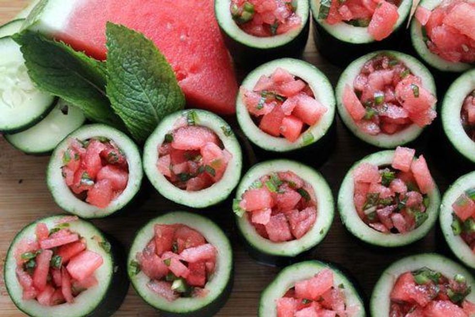 Cucumber Watermelon Shooters