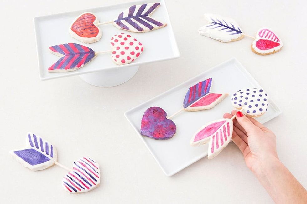 Cupid's Arrow Cookies