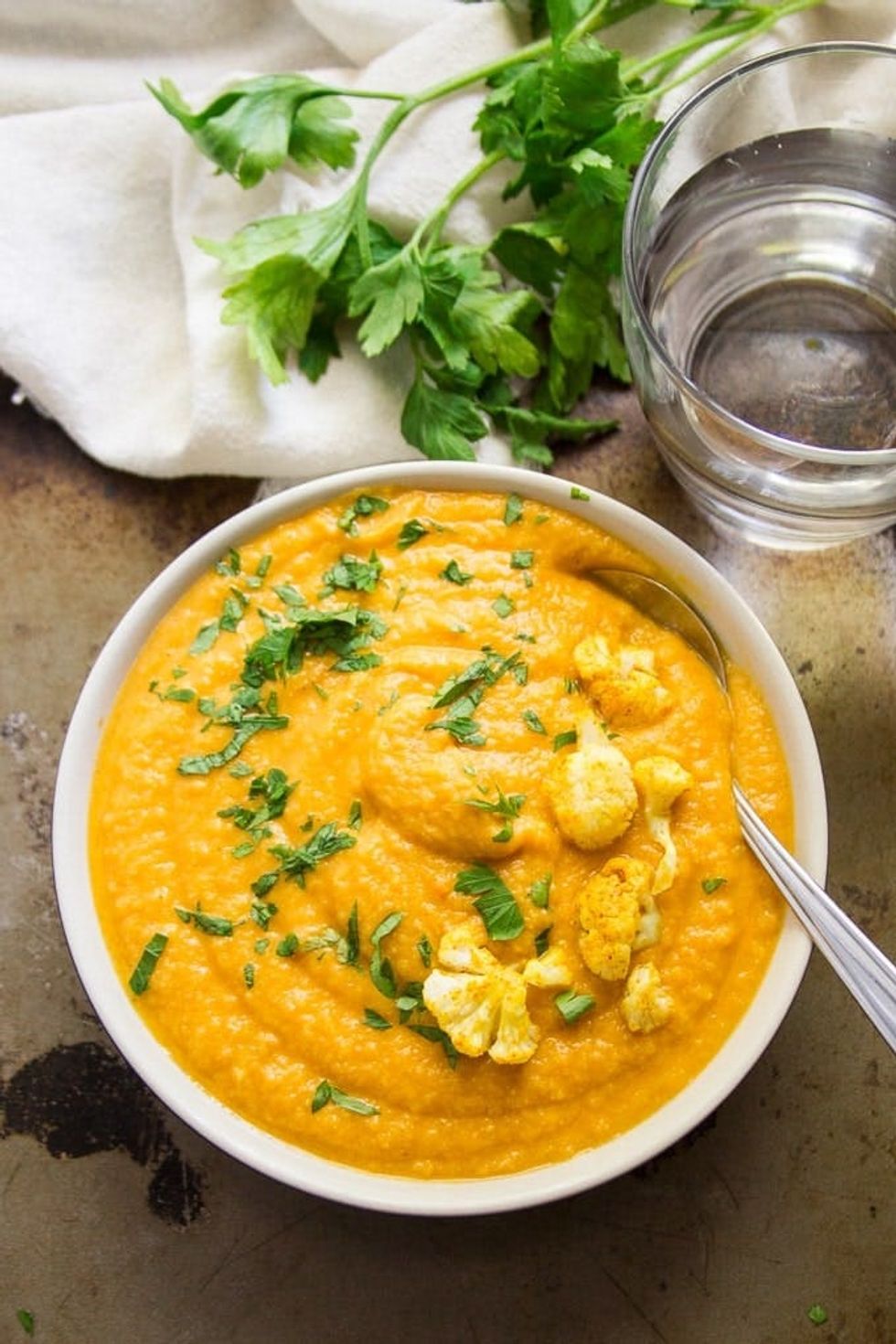 Curried Cauliflower Soup healthy recipes