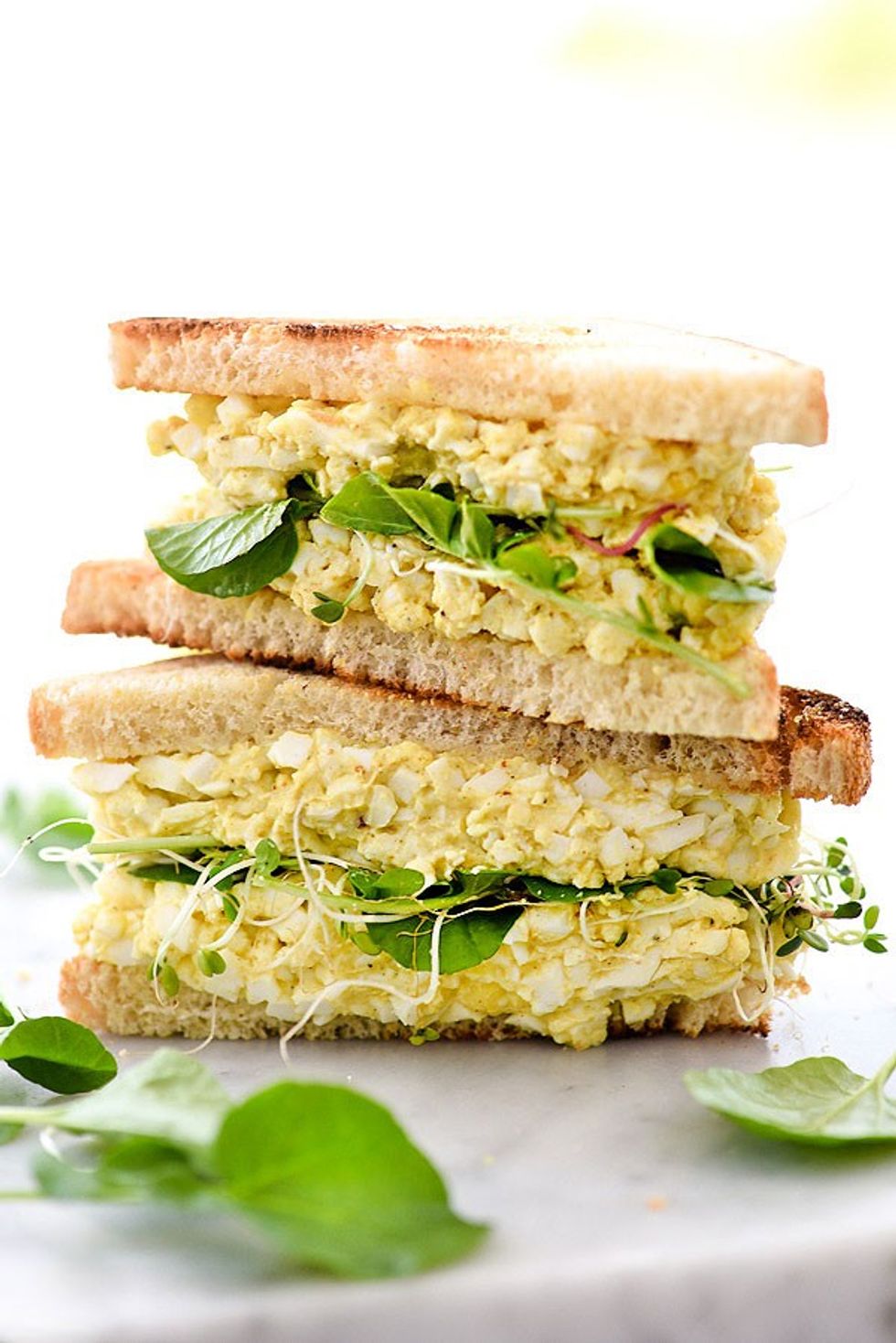 Curried Egg Salad Sandwich