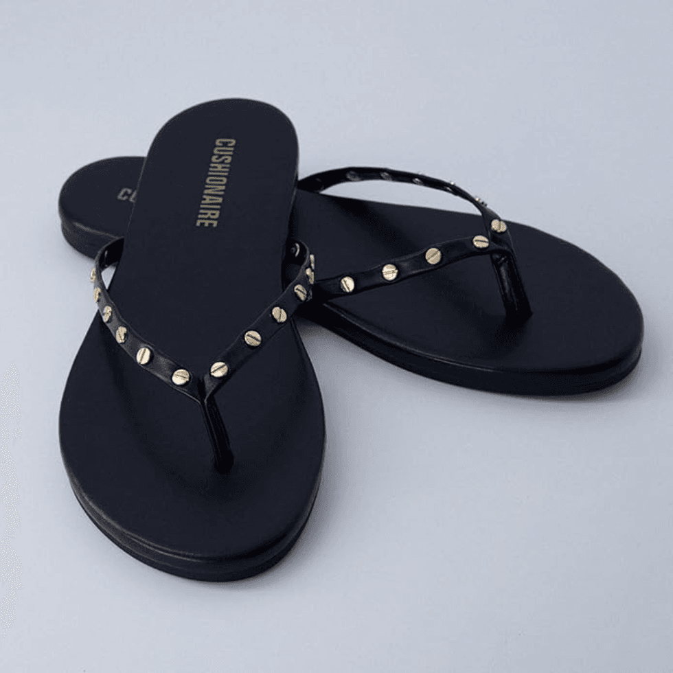 Cushionaire Confetti Studded Sandals