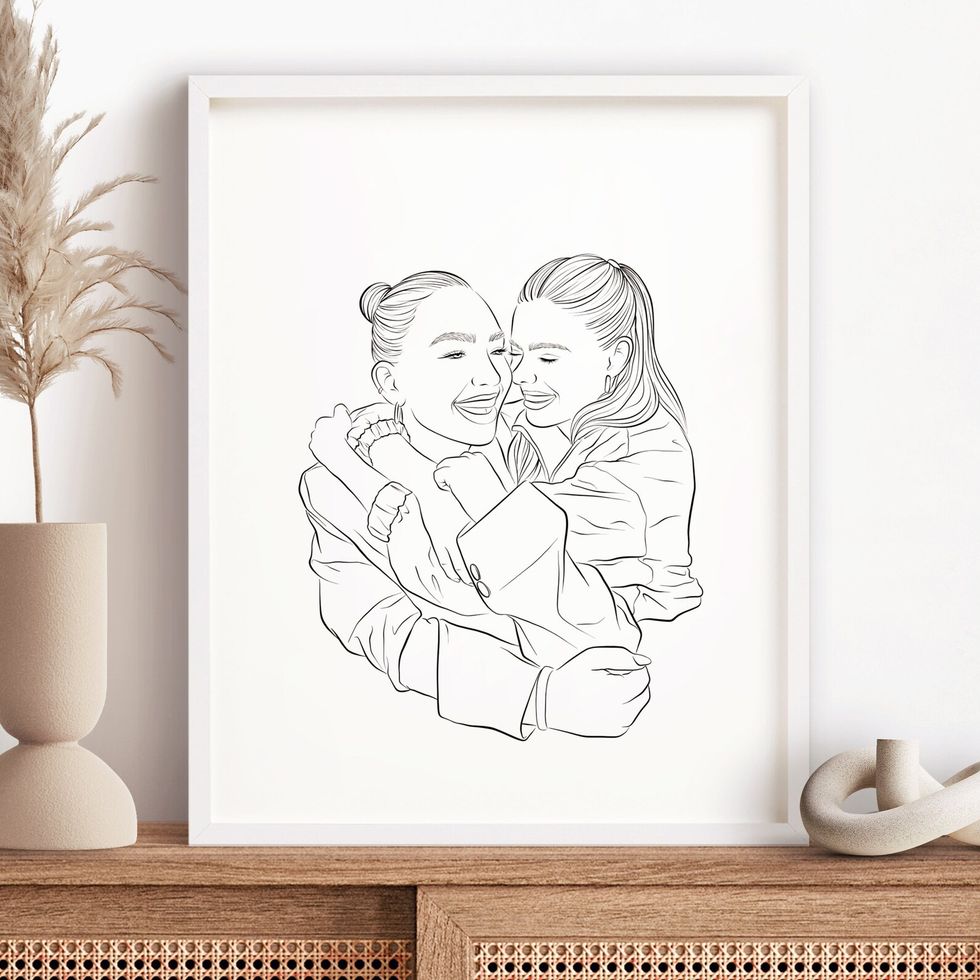 Custom Couples Portrait