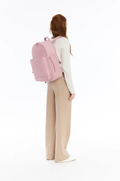 ☆athe☆ FRILL Frill Light Pink Backpack and Shoulder Bag