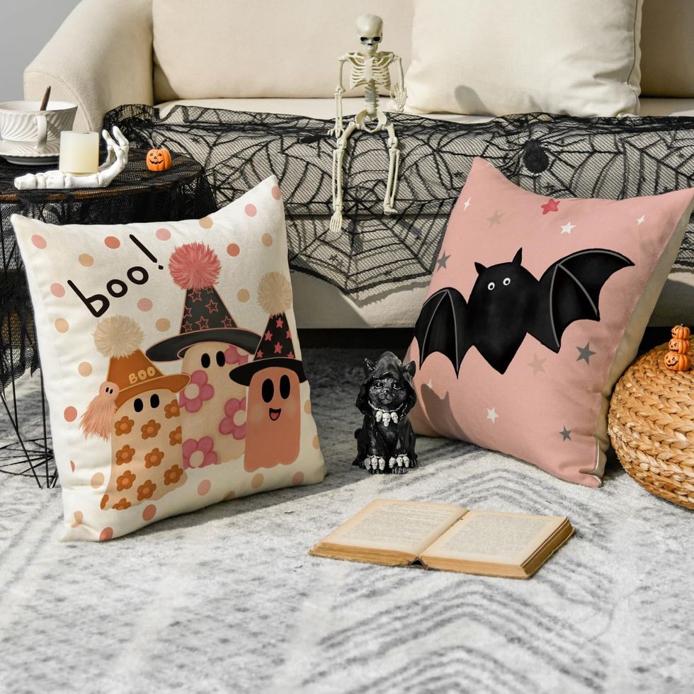 cute halloween throw pillow covers