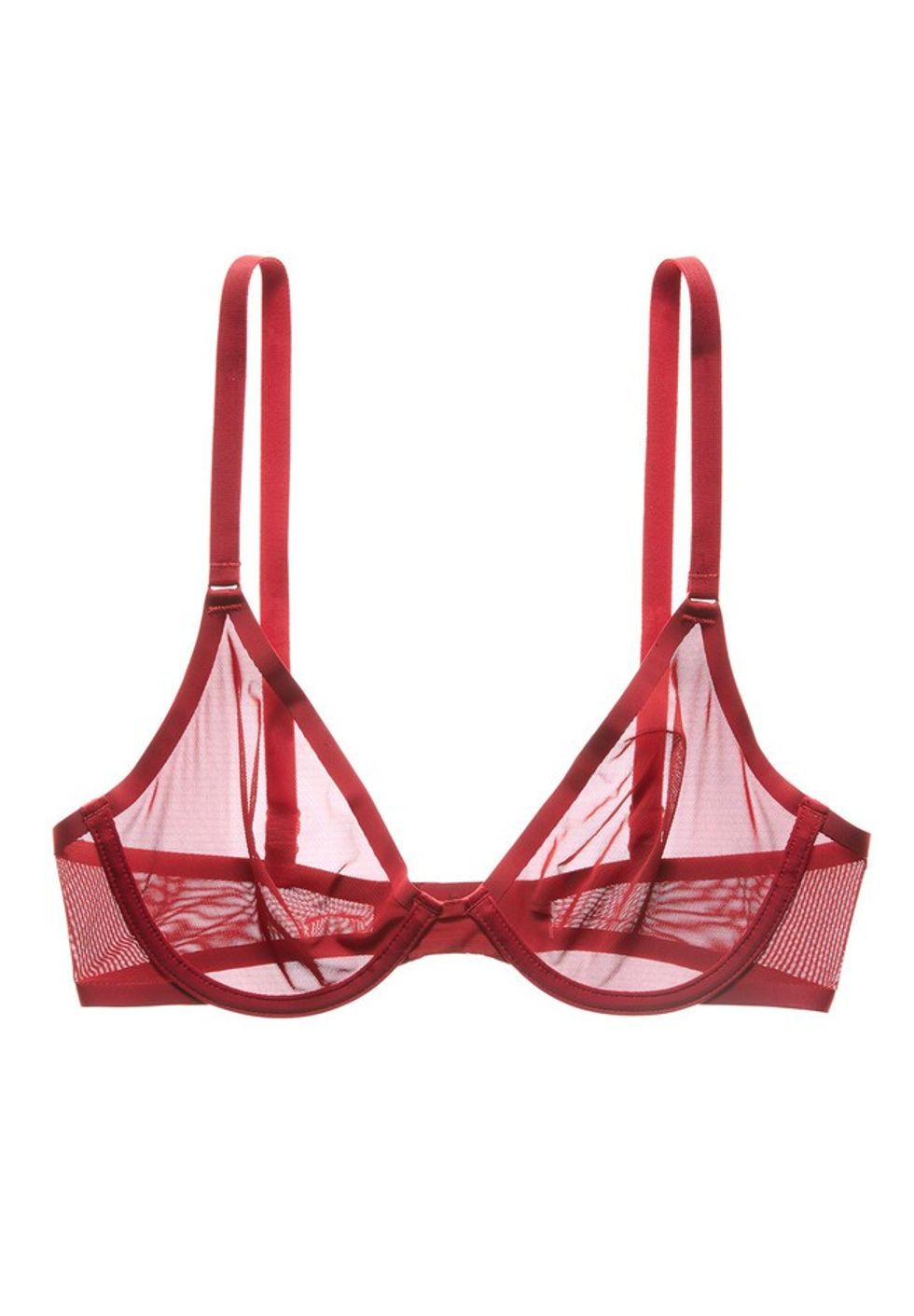 Cuup Mesh Plunge Bra