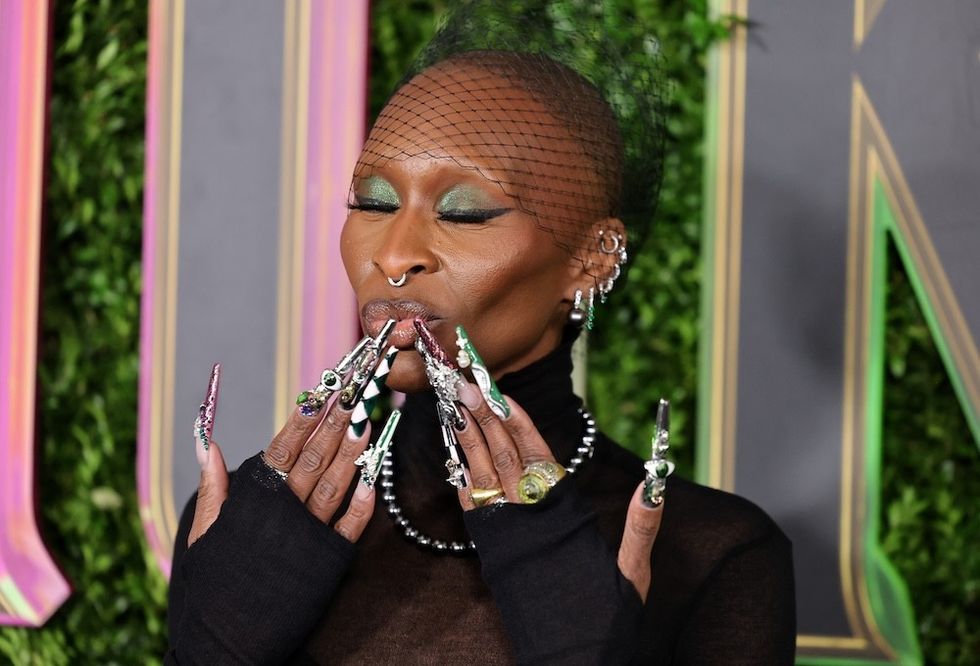 cynthia erivo nails wicked movie