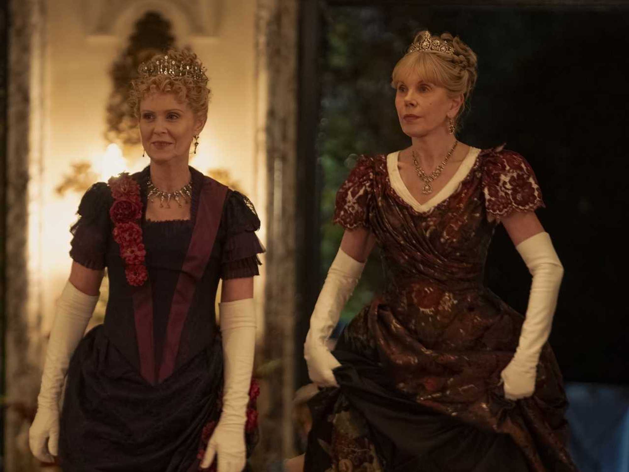 cynthia nixon and Christine Baranski