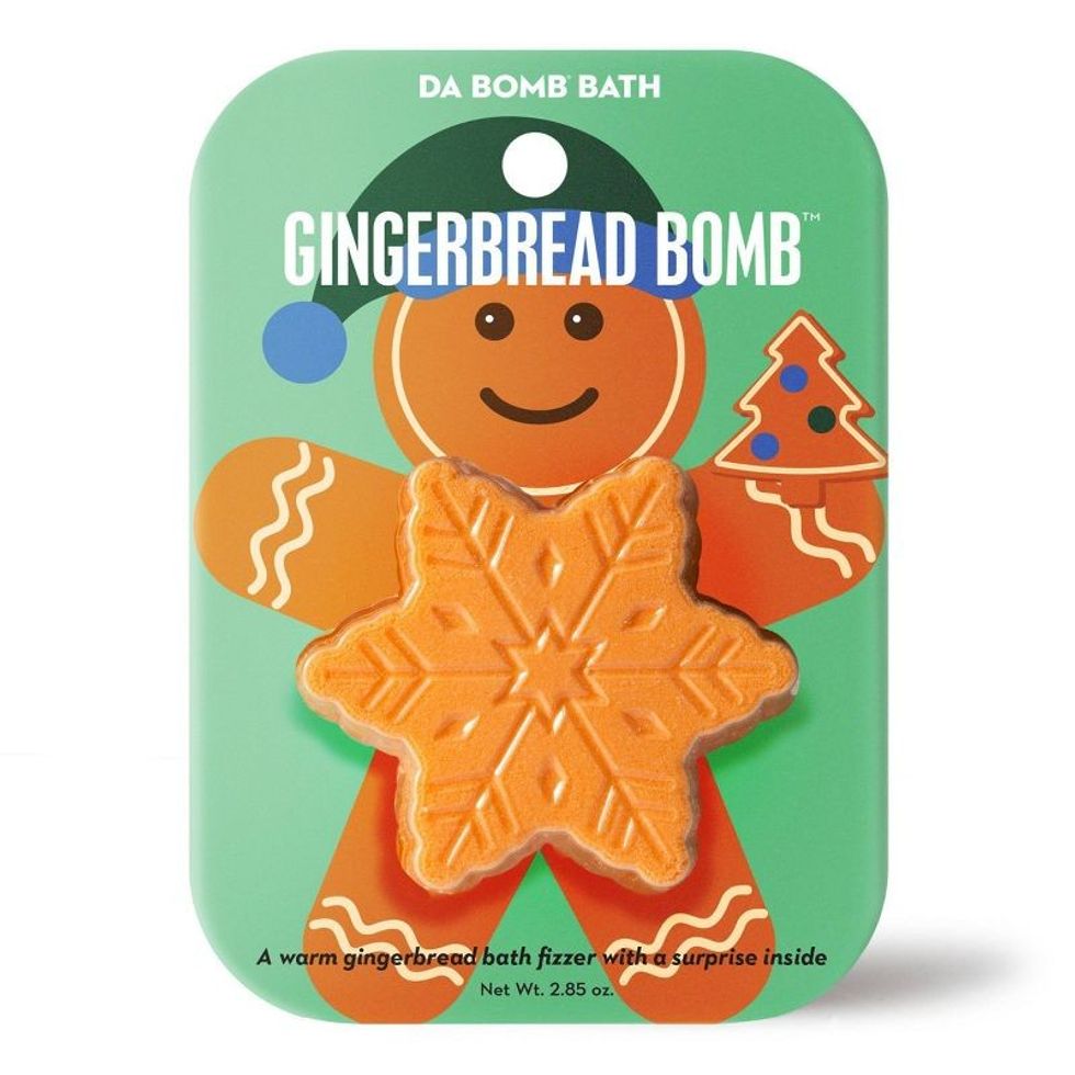 Da Bomb Bath Fizzer Snowflake Gingerbread Bath Bomb