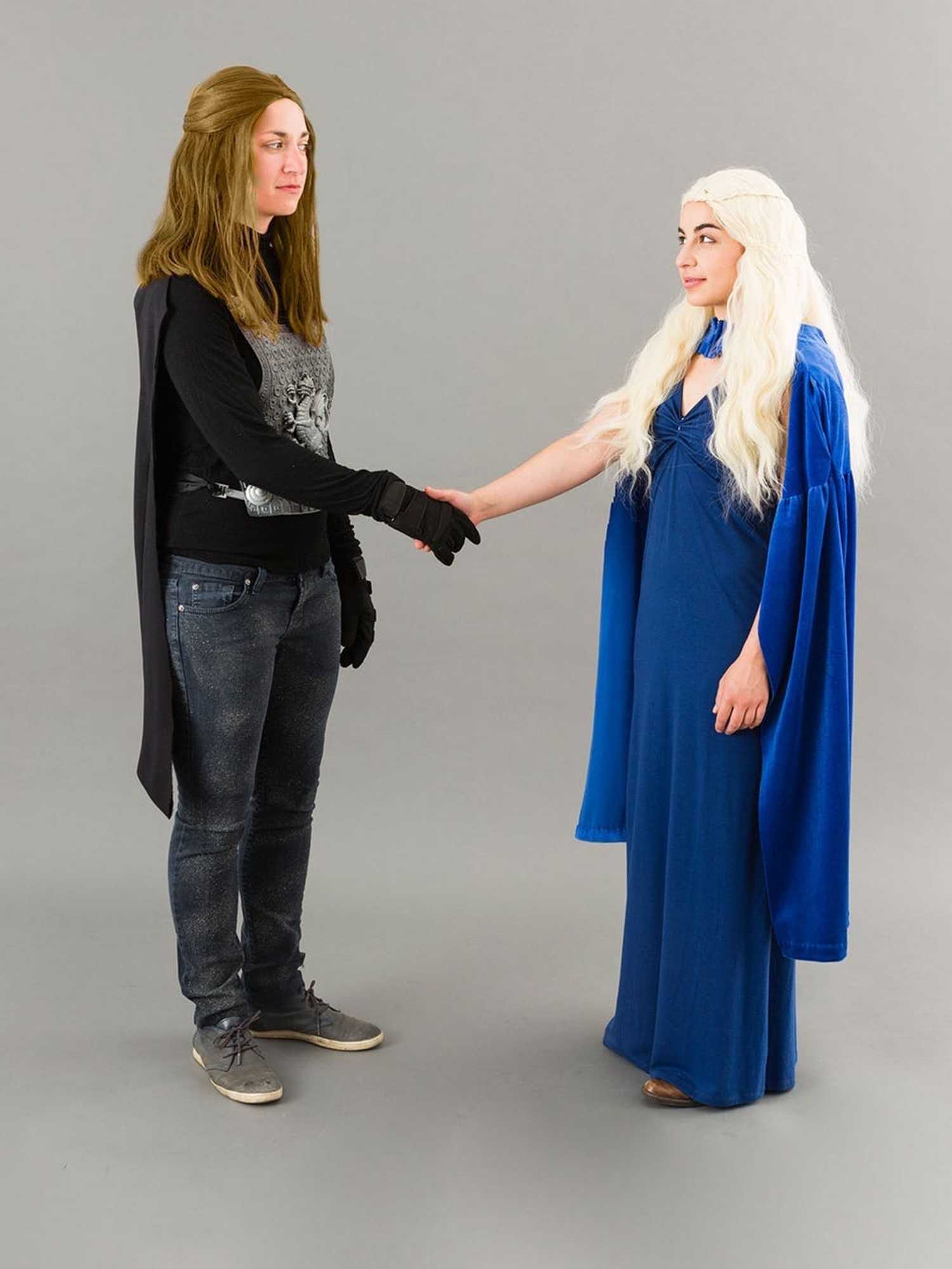 Daenerys and Yara from Game of Thrones costume