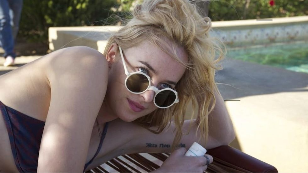 Dakota Johnson in A Bigger Splash