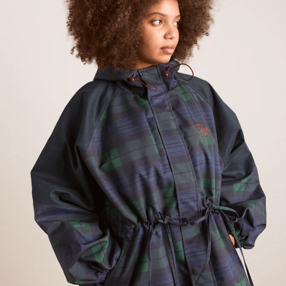 Damson Madder Liu Ahower Proof Raincoat