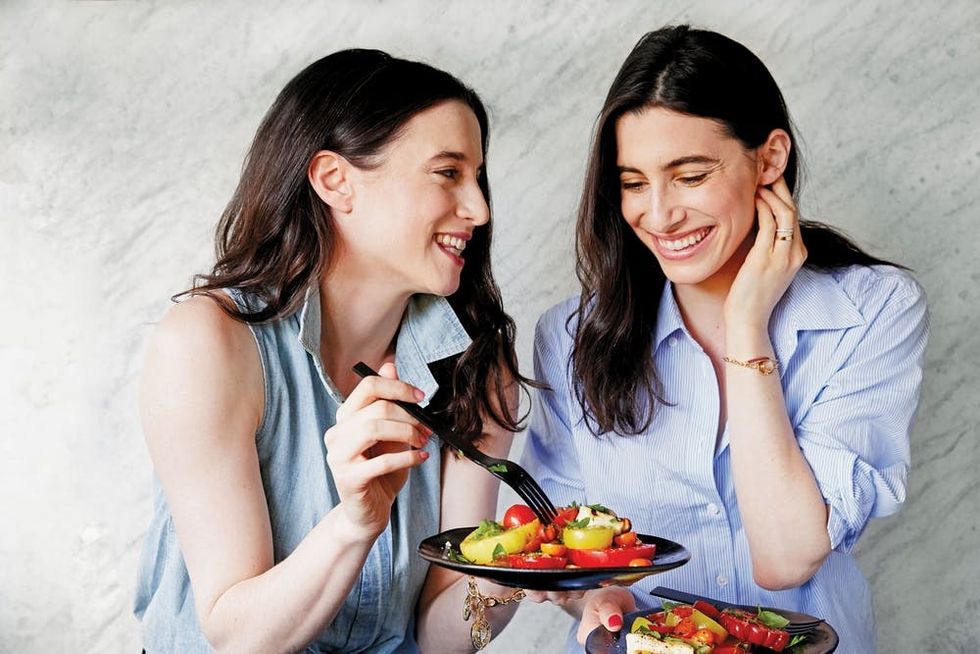 Danielle and Laura Kosann of the New Potato dish on their first cookbook, Great Tastes,