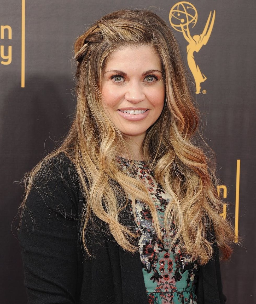 Danielle Fishel Windblown Hair