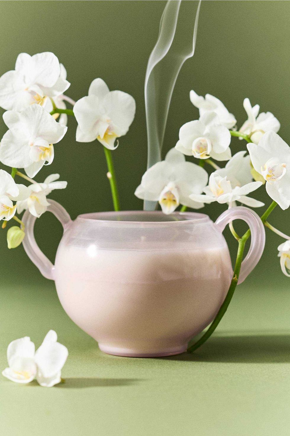 Daphne Fresh Vanilla Orchid & Sea Salt Glass Candle