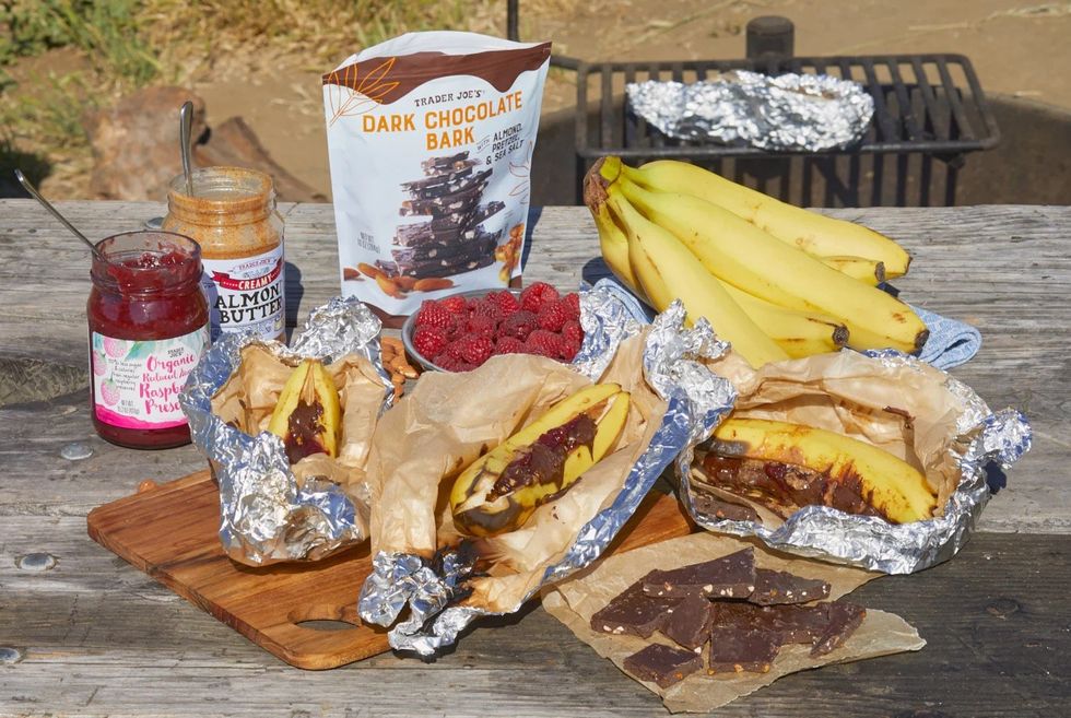 Dark Chocolate Bark with Almond, Pretzel & Sea Salt Trader Joe's Snacks