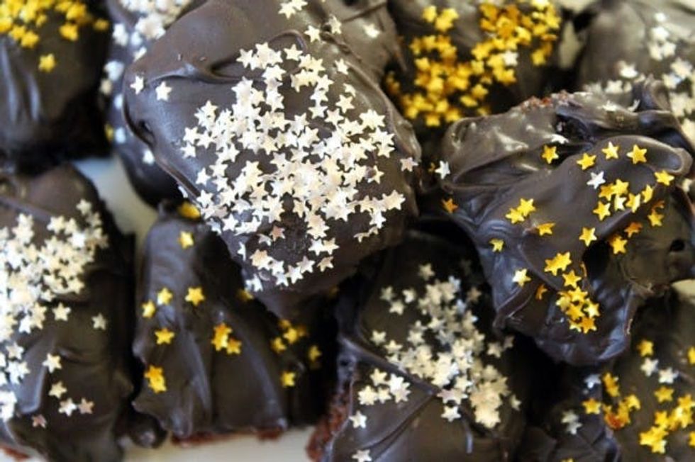 Dark Chocolate Cake Bites Recipe