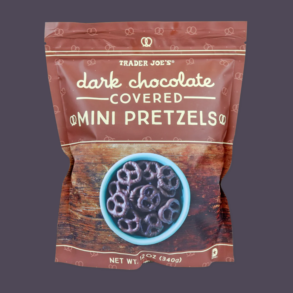 Dark Chocolate Covered Mini Pretzels