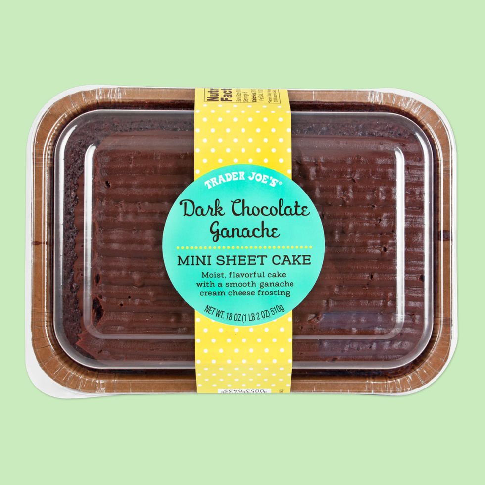 Dark Chocolate Ganache Mini Sheet Cake