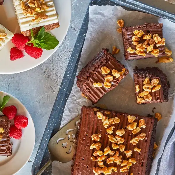 Dark Chocolate Ganache Mini Sheet Cake