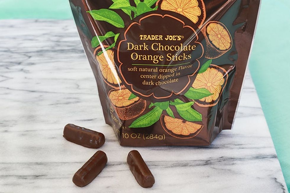 Dark Chocolate Orange Sticks