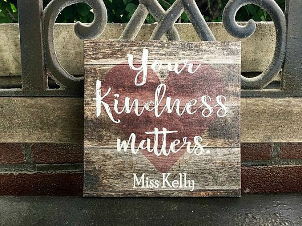 DavaahsLove Kindness Matters Custom Canvas