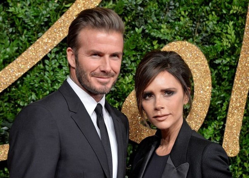 David and Victoria Beckham 18th wedding anniversary