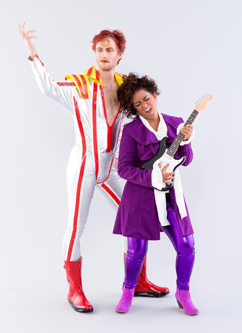 David Bowie and Prince costume