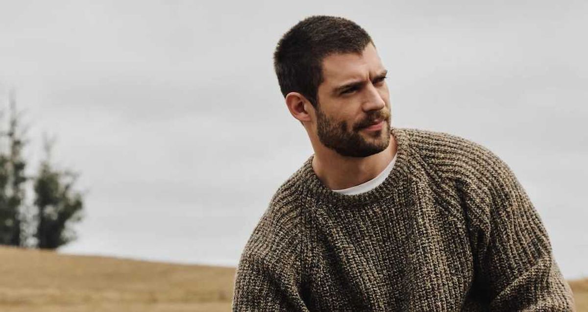 david corenswet banana republic fall photoshoot