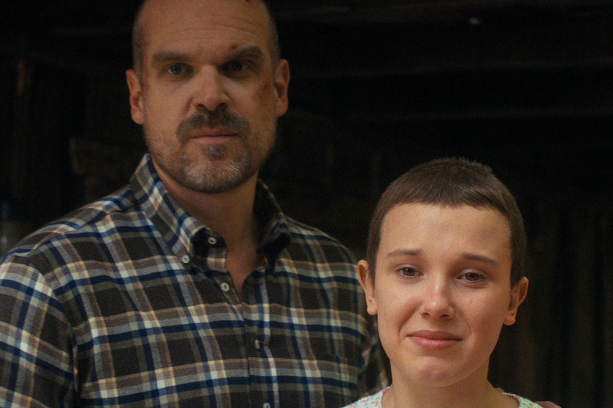 david harbour millie bobby brown