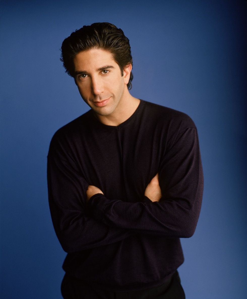 david schwimmer as ross geller