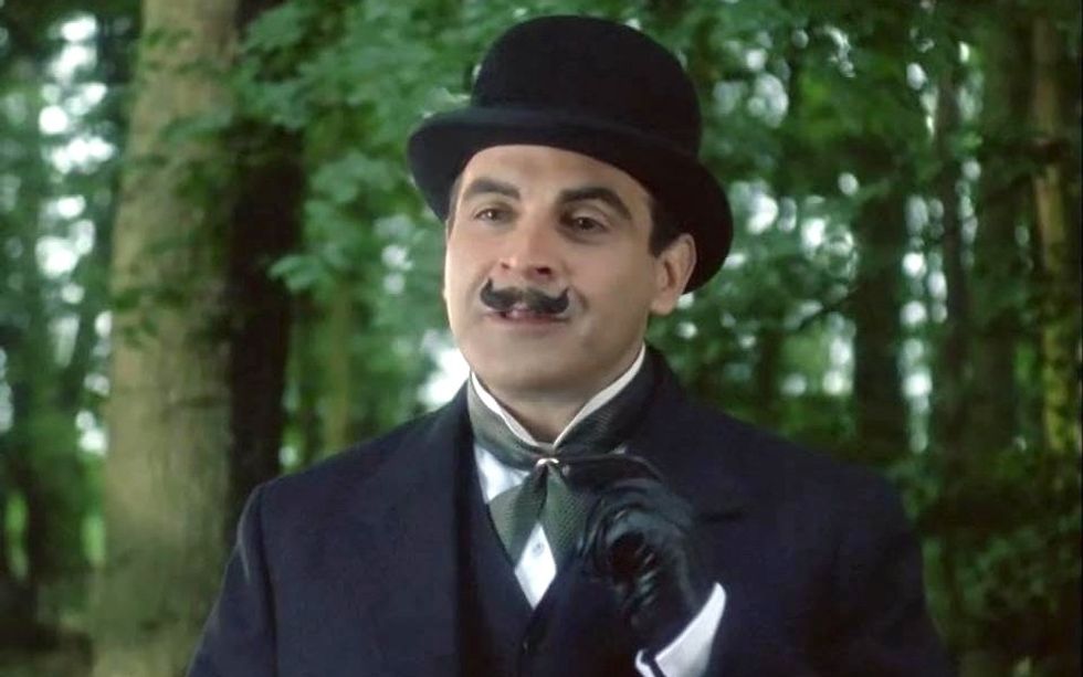 David Suchet in Agatha Christie's Poirot