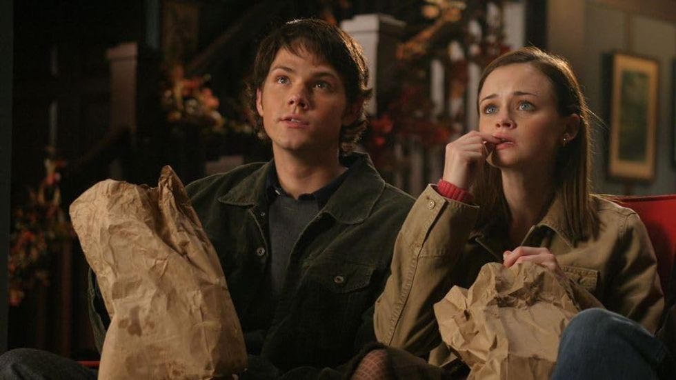 dean and rory in 'gilmore girls'
