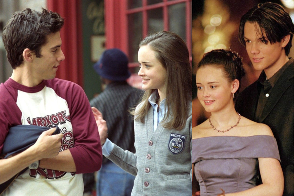 Dean, Rory, & Jess in Gilmore Girls