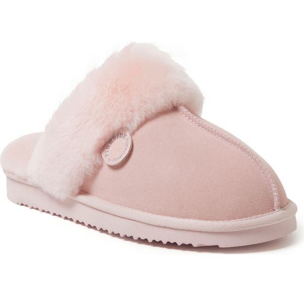 Dearfoams Fireside Sydney Genuine Shearling Scuff Slipper