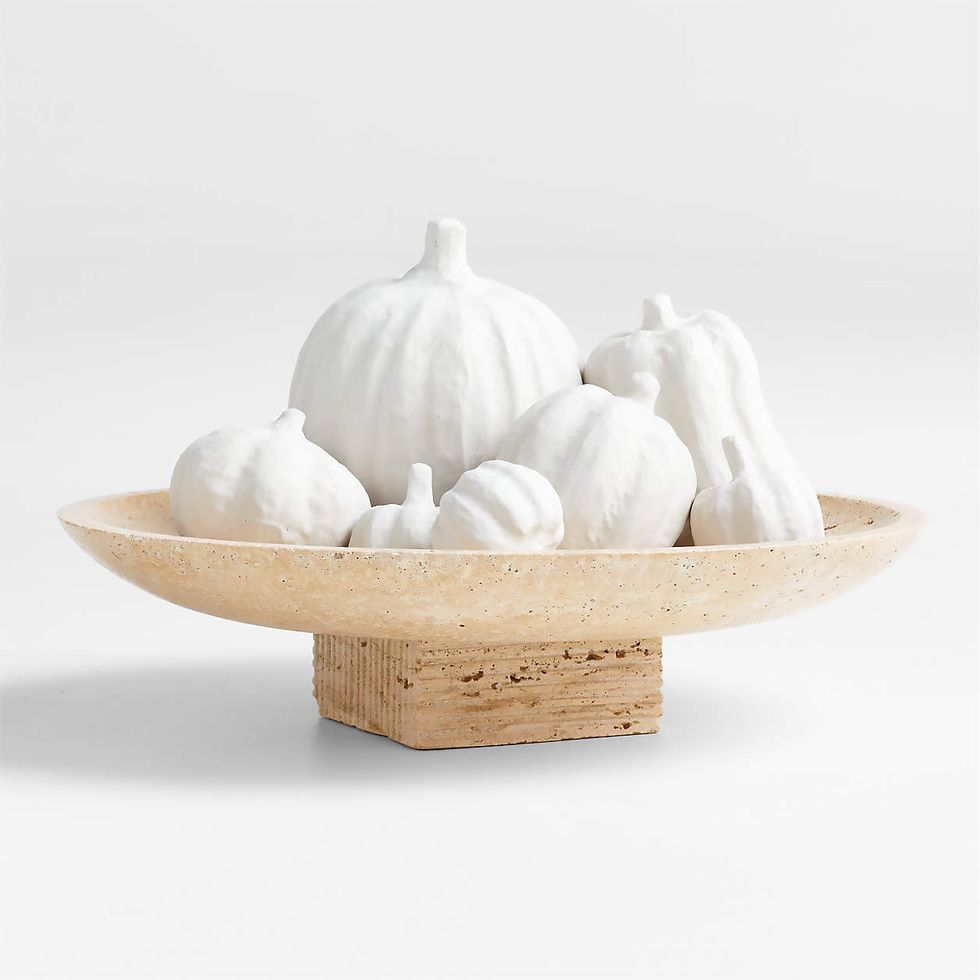 Decorative White Pumpkins