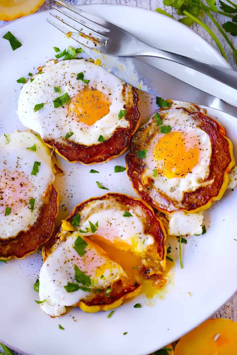 Delicata Squash Egg-in-a-Hole