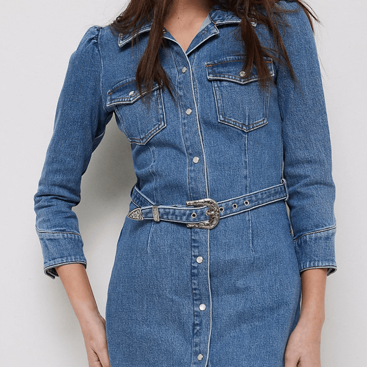 7 Denim Dresses For A 'Yellowstone' Summer - Brit + Co 7 Denim Dresses For A 'Yellowstone' Summer - Brit + Co