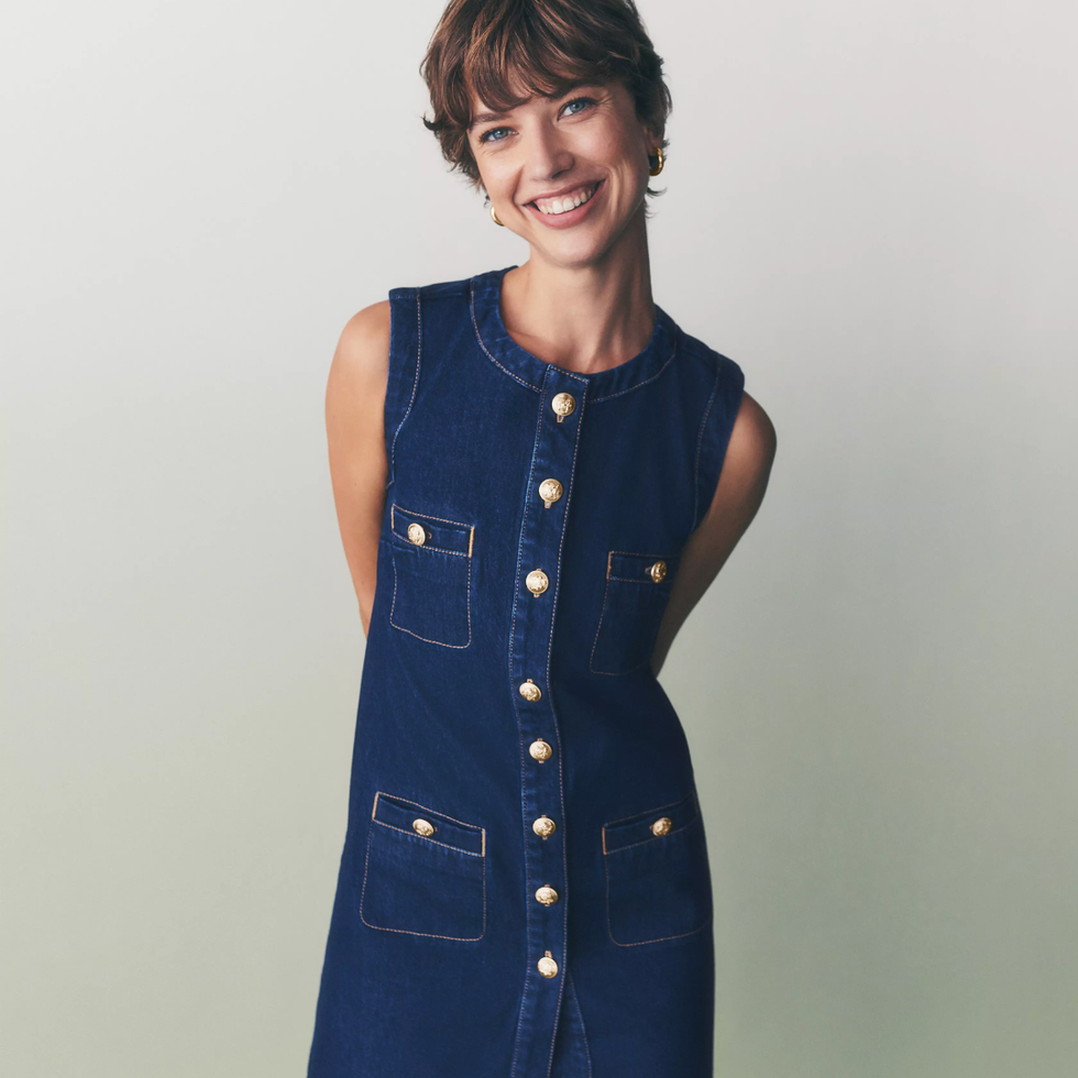 Denim Sheath Dress